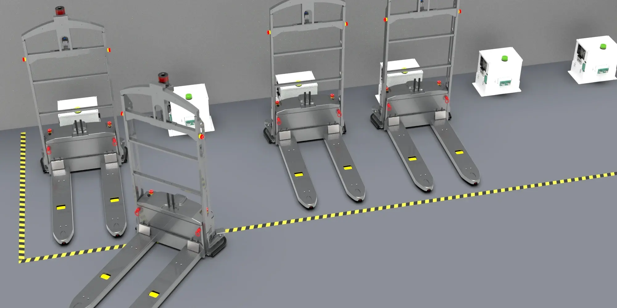 Laser SLAM Autonomous Pallet Truck FB-800H - AIVISON